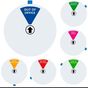 New Office Door Sign With Changeable Message